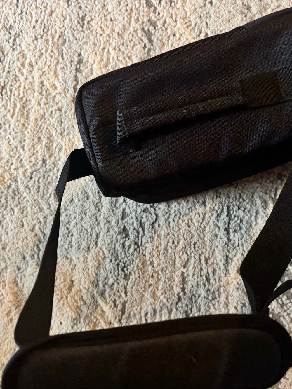 Canon Black Men's Messenger Camera Bag with Shoulder Strap